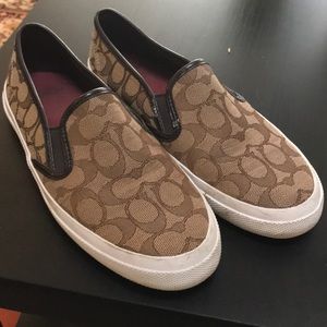 Coach Slip on Tennis Shoes